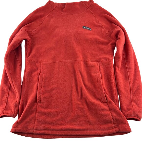 Columbia Tops - Columbia Women's Fleece Hoodie Pullover Orange Size Medium